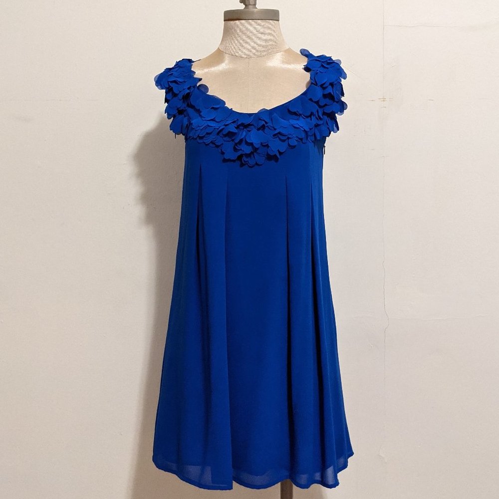 Ted Baker sleeveless dress with beautiful cut-out hearts round the neckline